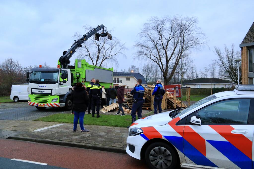 Handhaving en ROVA willen houtenpallets verwijderen