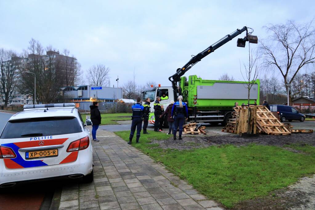 Handhaving en ROVA willen houtenpallets verwijderen