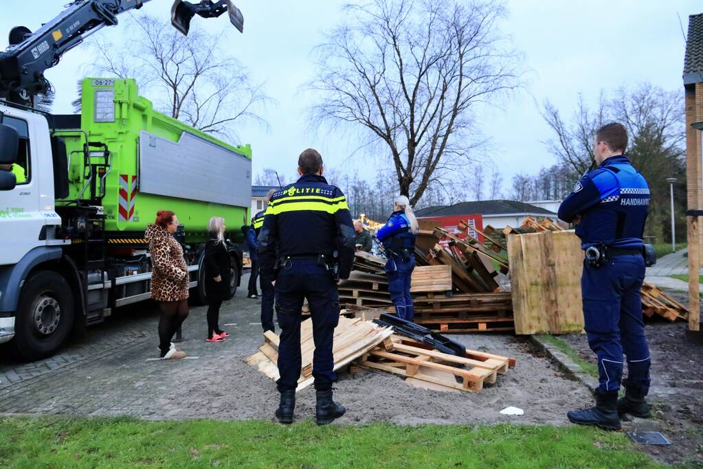 Handhaving en ROVA willen houtenpallets verwijderen
