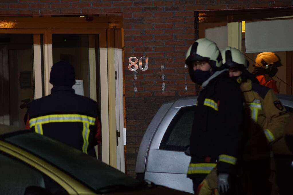 Mogelijke brand in zorginstelling