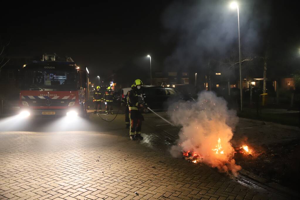 Buitenbrand snel geblust