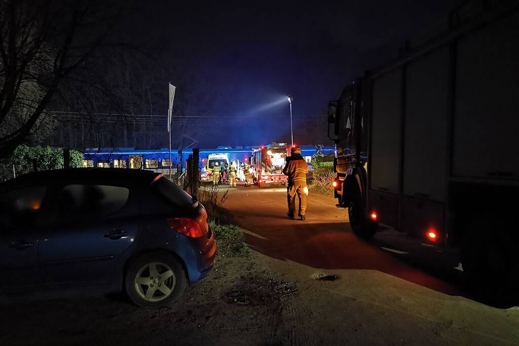 Treinverkeer gestremd door aanrijding op overweg