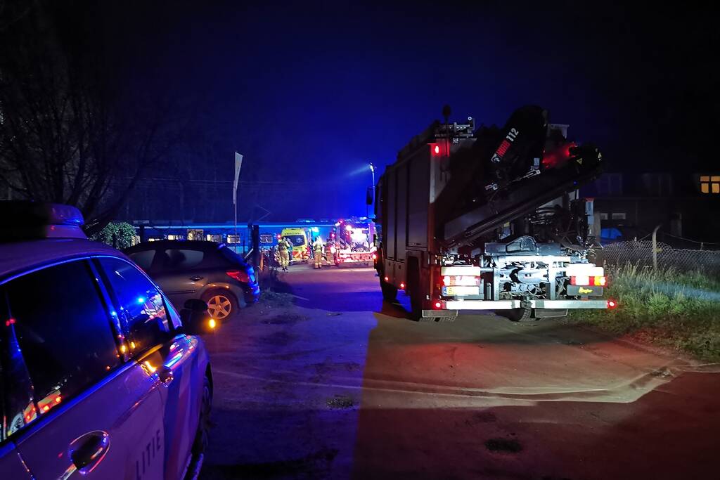 Treinverkeer gestremd door aanrijding op overweg