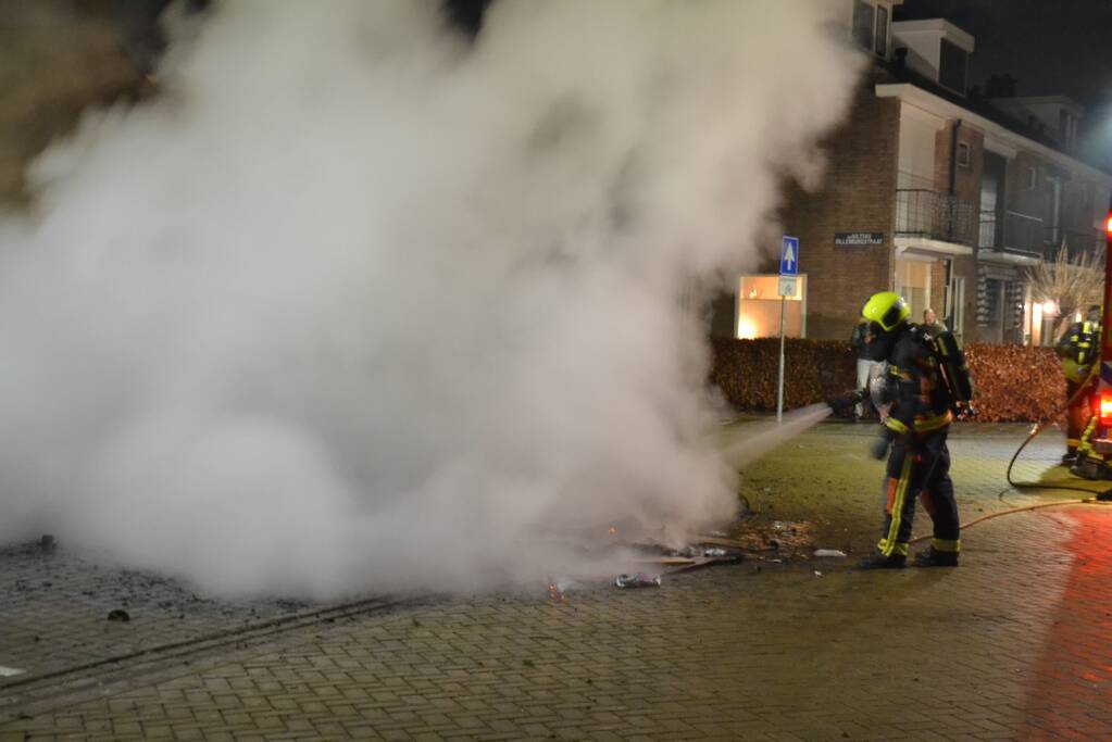 Buitenbrand snel geblust