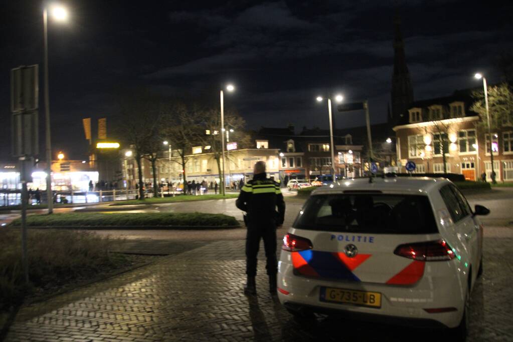 Politie voert charge uit vanwege overlast