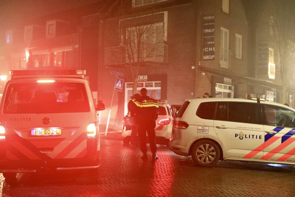 Twee jongemannen aangehouden na niet opvolgen maatregelen