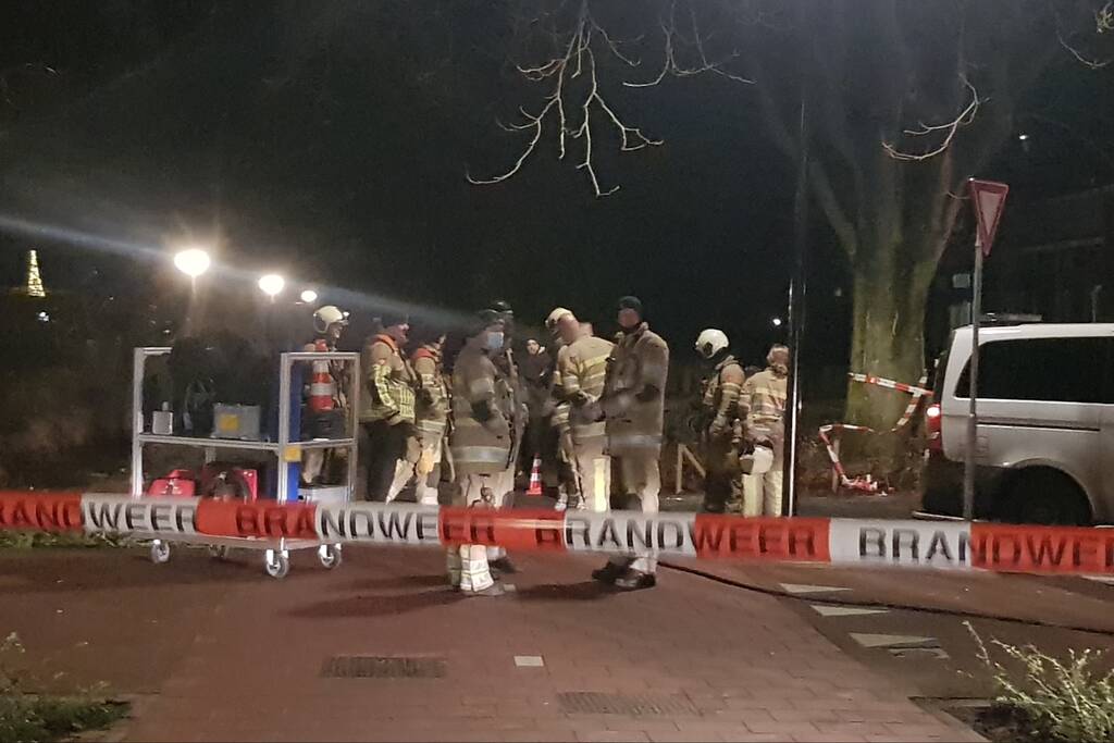 Gaslek bij basisschool De Griffel