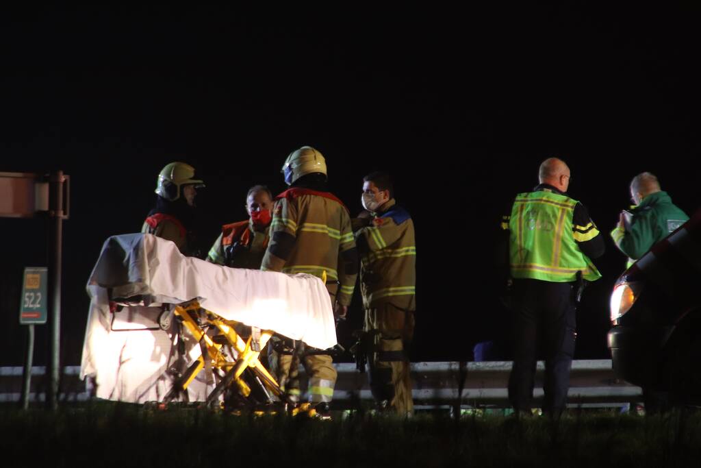 Automobiliste overleden bij ernstig ongeval