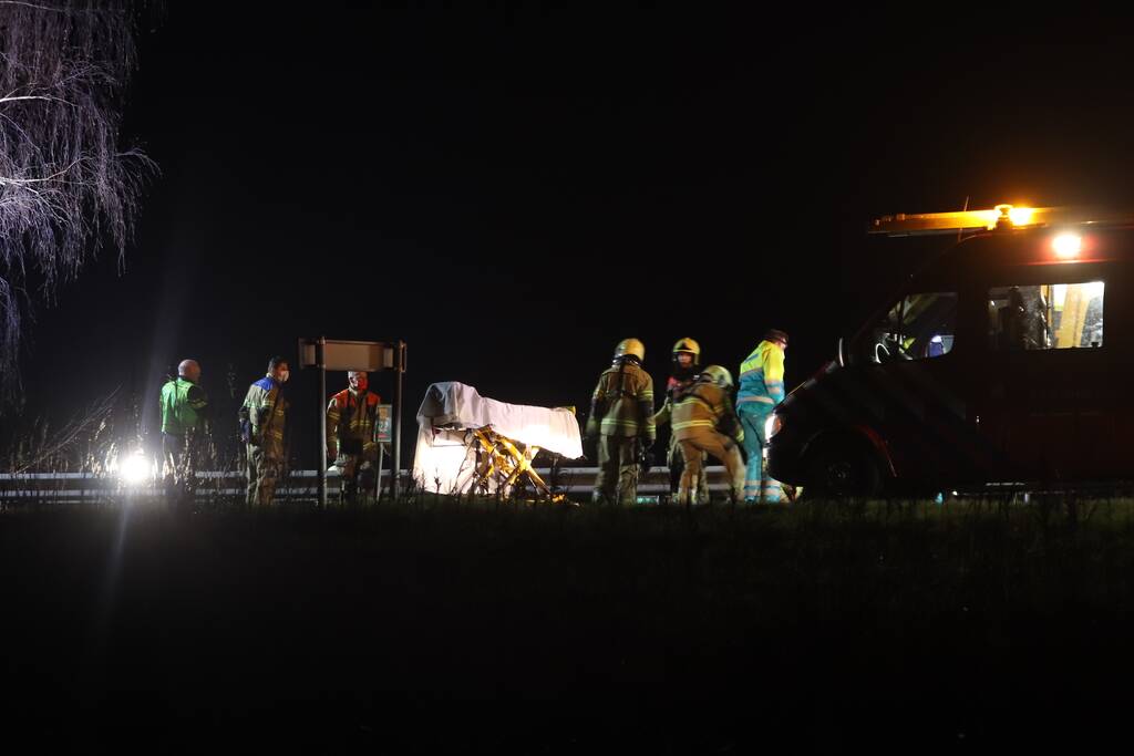 Automobiliste overleden bij ernstig ongeval