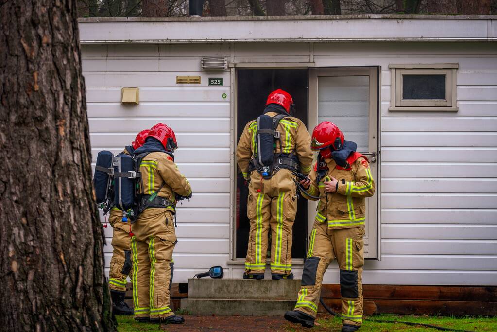 Brand in vakantiewoning
