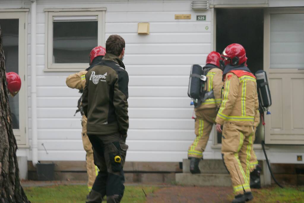 Brand in vakantiewoning