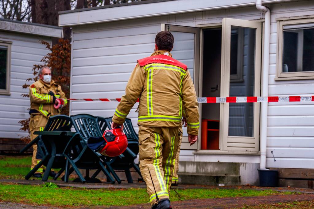Brand in vakantiewoning