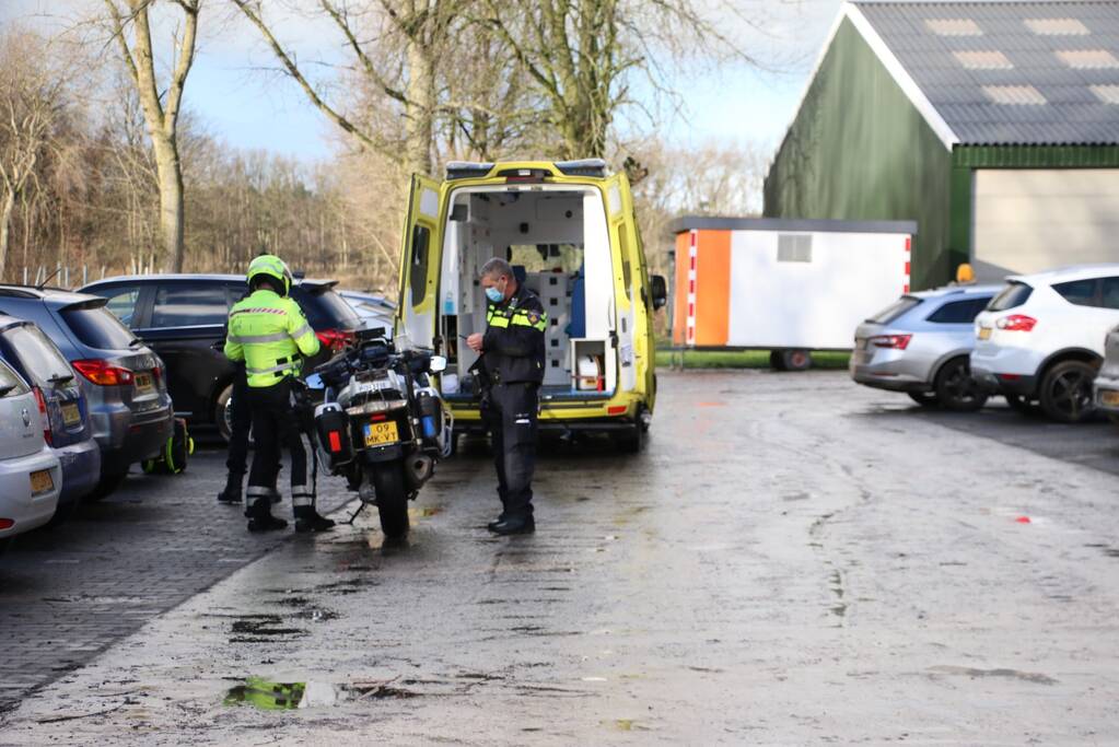 Gewonde na val van paard