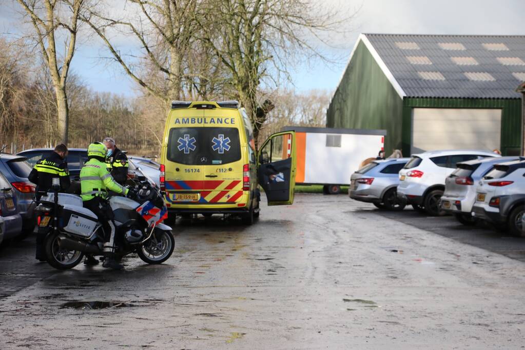 Gewonde na val van paard