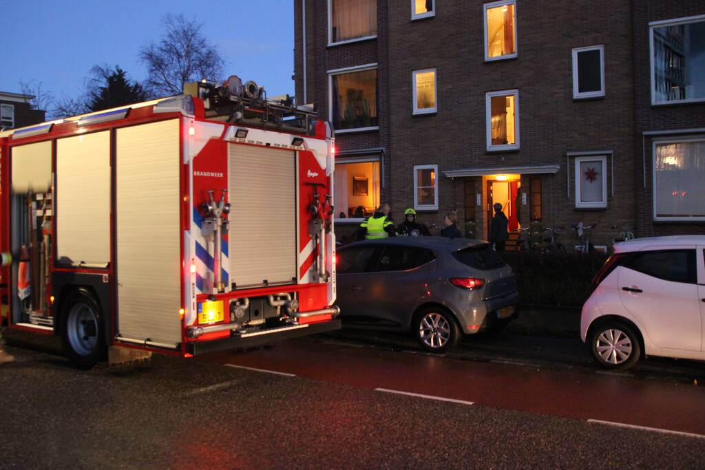 Appartement geventileerd na brand