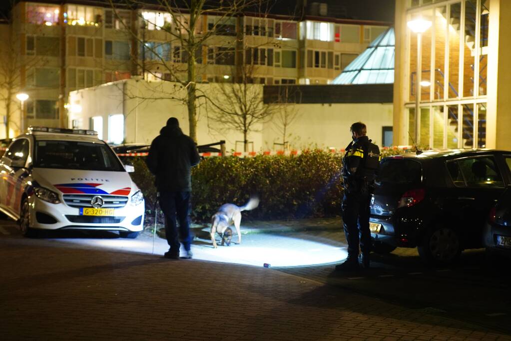 Arrestatieteam valt flatwoning binnen