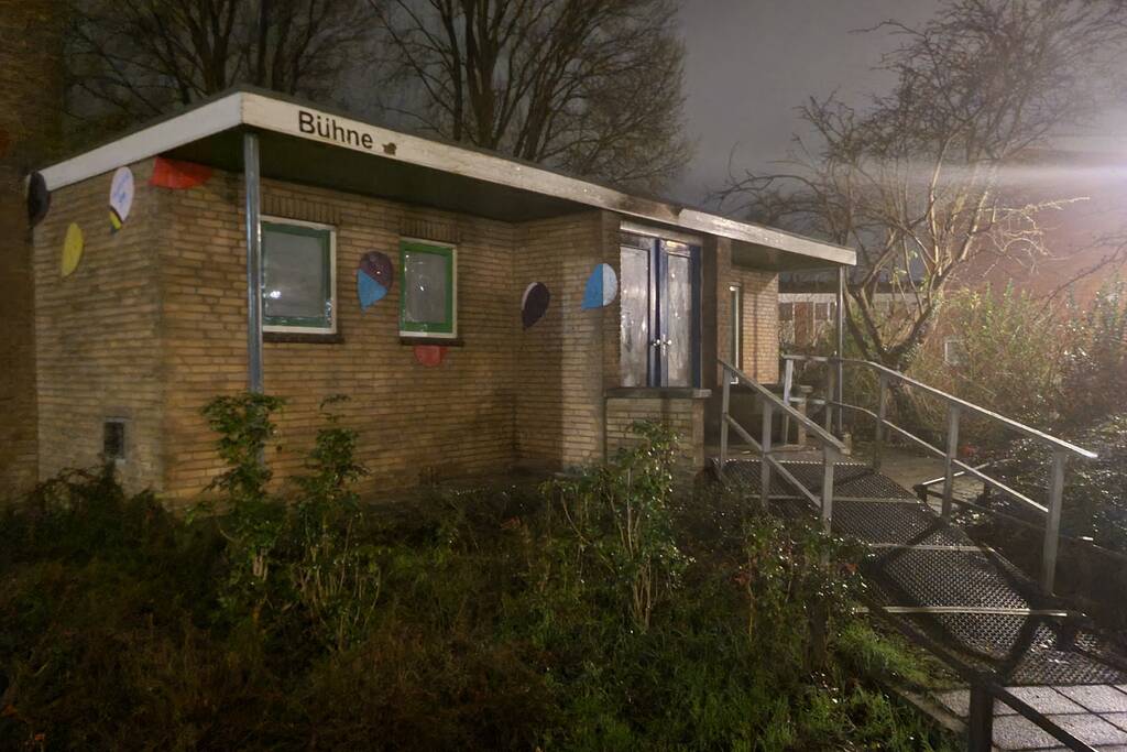 Onderzoek naar mogelijke explosie buurthuis Bühne