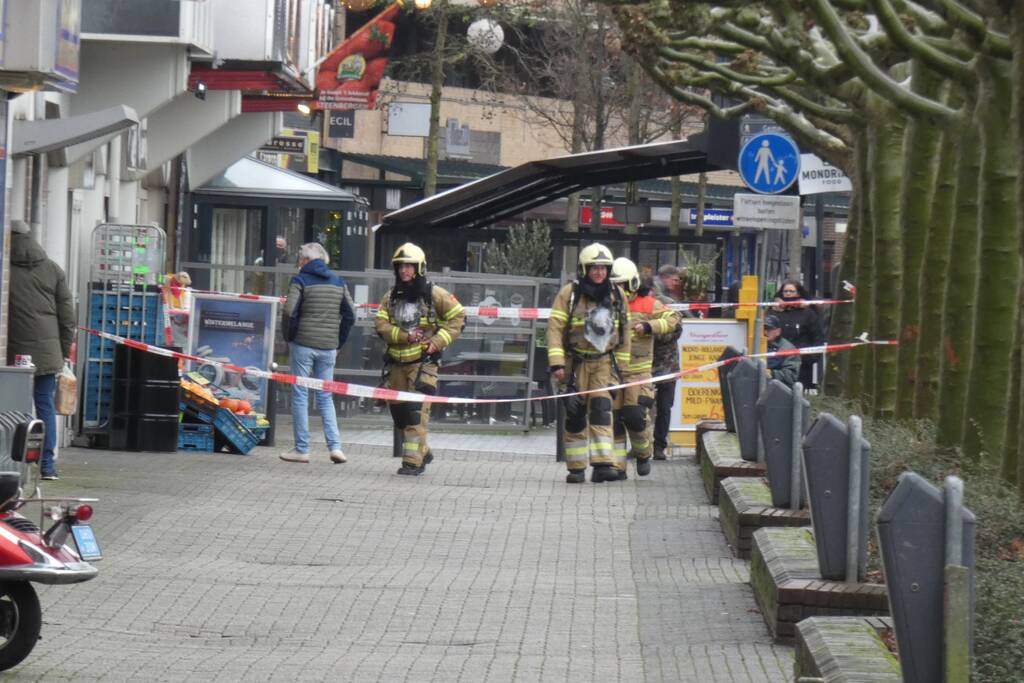 Pand geventileerd na gaslucht