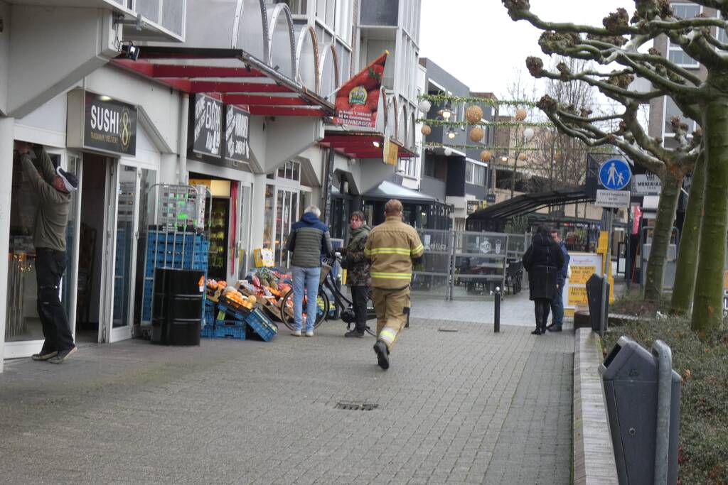 Pand geventileerd na gaslucht