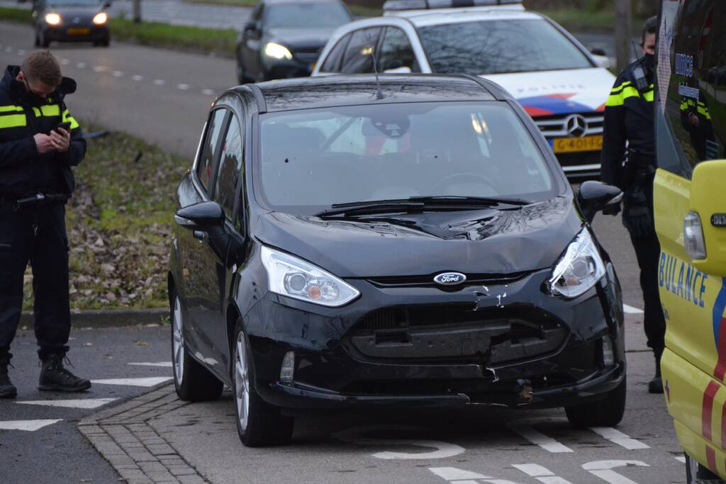 Gewonde na eenzijdige botsing