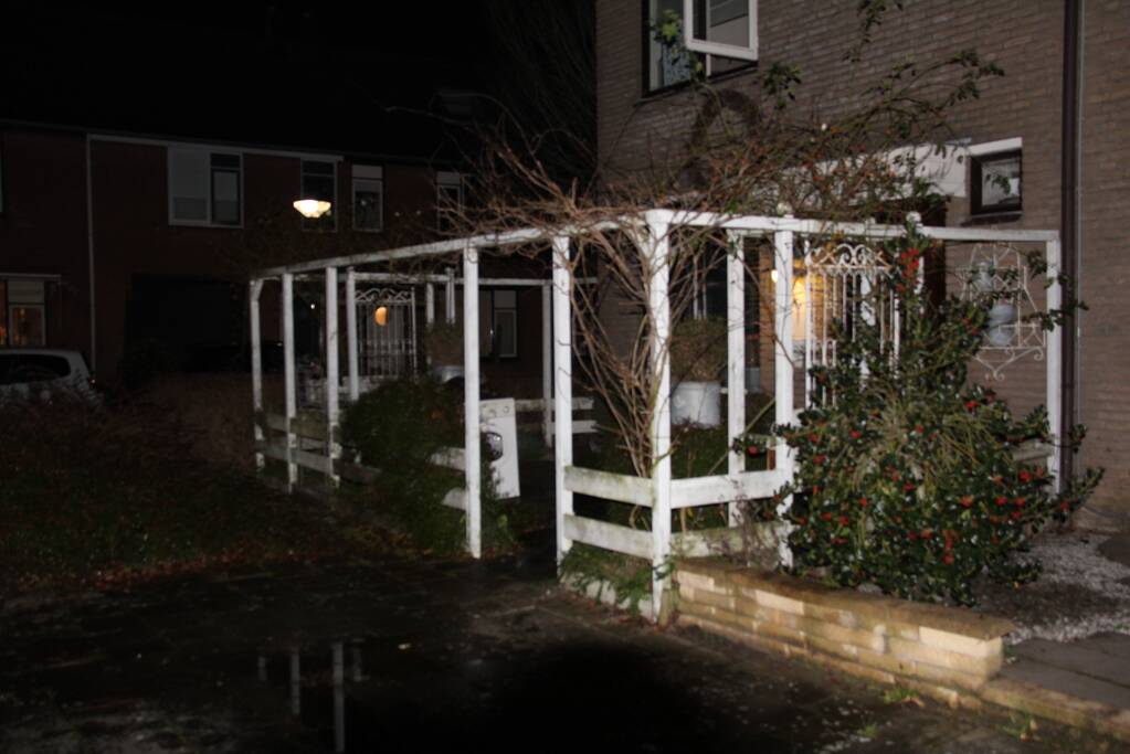 Droger in brand gevlogen