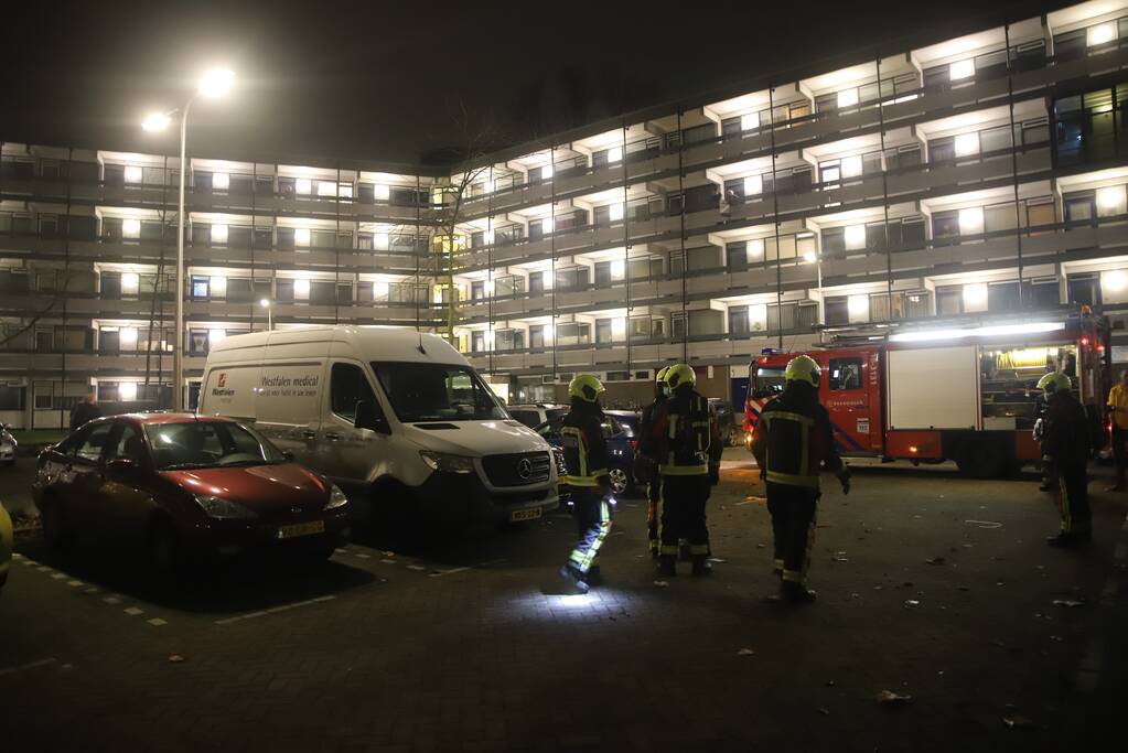 Sissend geluid in busje