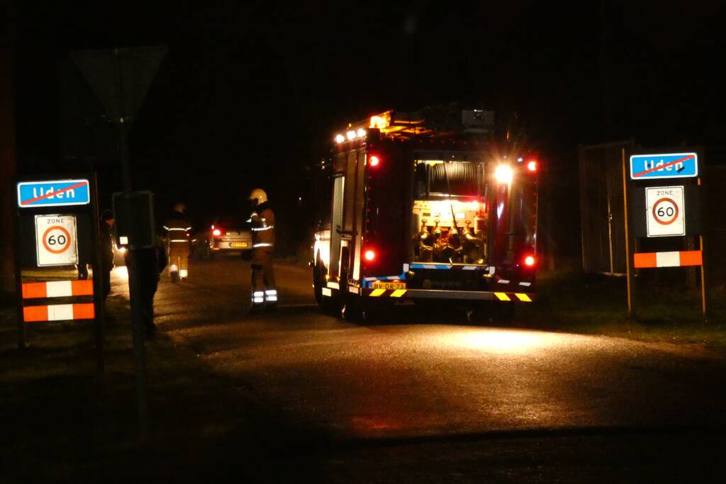 Gaslekkage bij gasverdeelstation