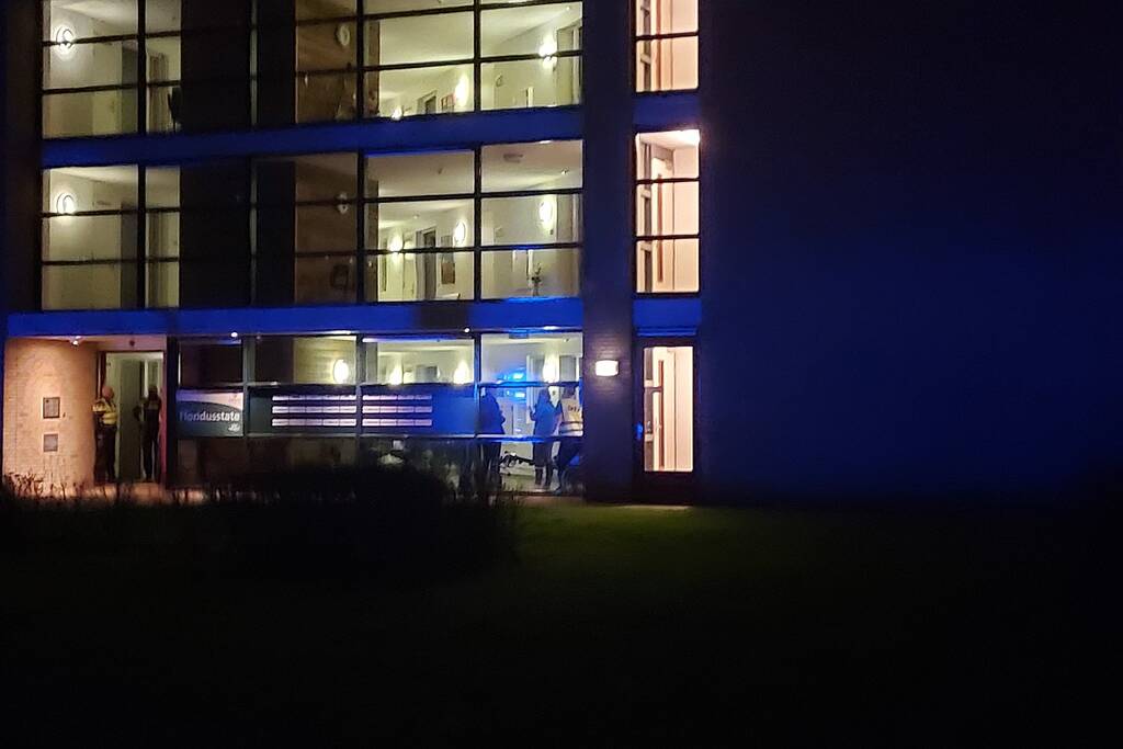 Brand in aanleunwoning Floridusstate