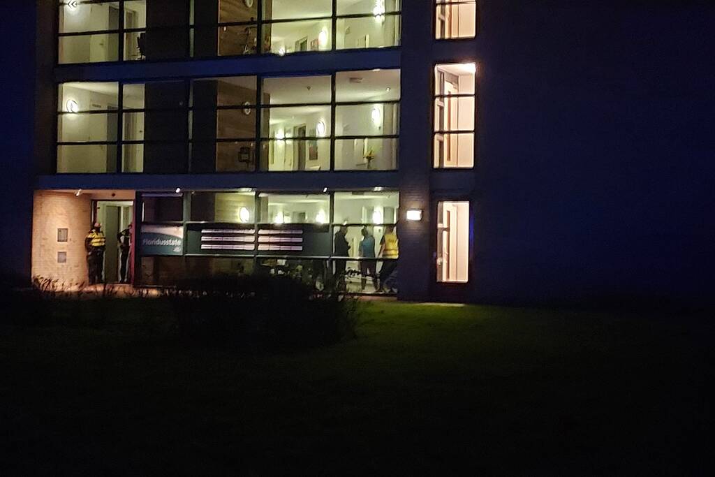 Brand in aanleunwoning Floridusstate