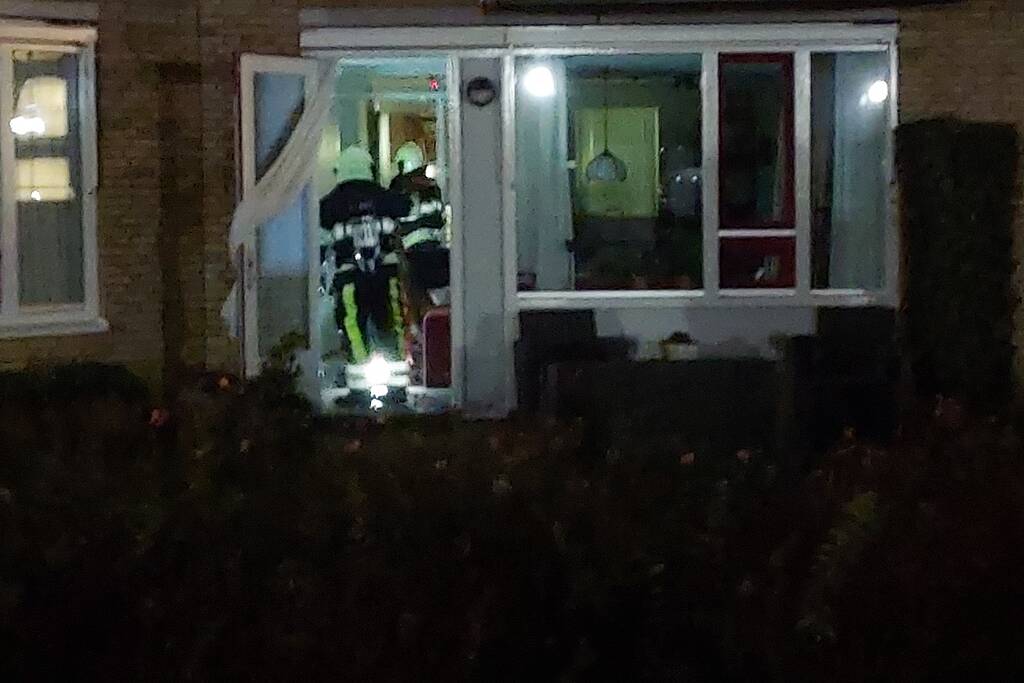 Brand in aanleunwoning Floridusstate