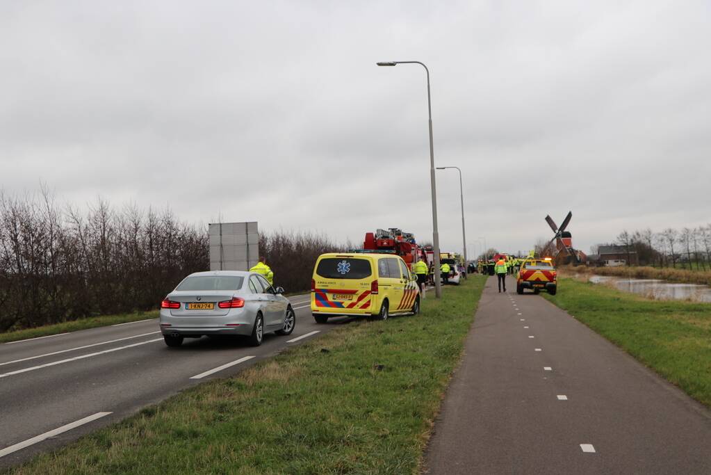 Persoon overleden bij ernstig ongeval