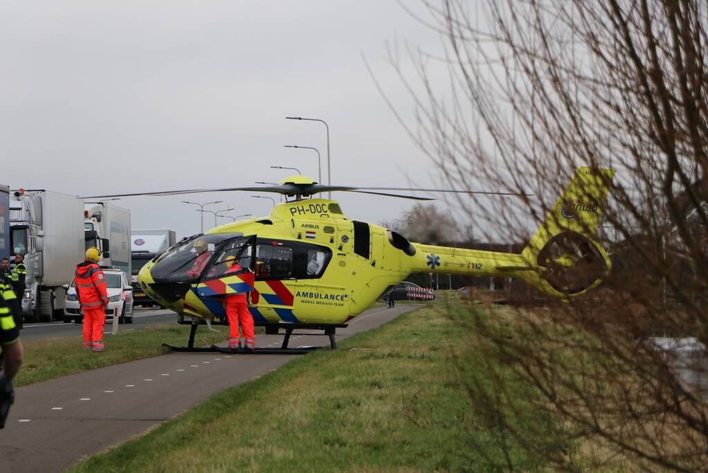 Persoon overleden bij ernstig ongeval