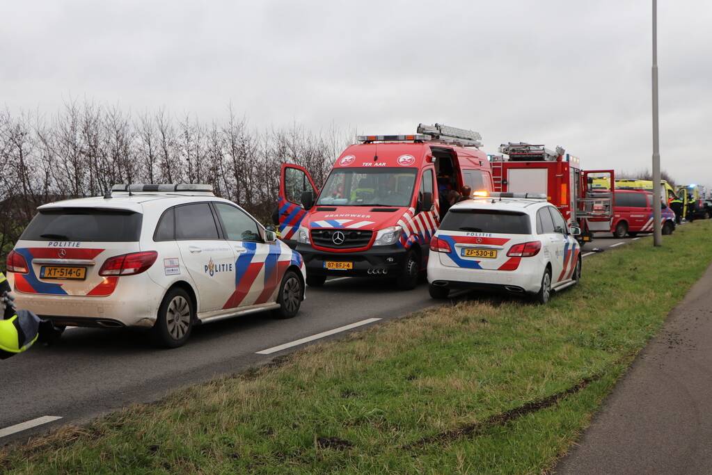 Persoon overleden bij ernstig ongeval