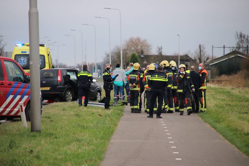 Persoon overleden bij ernstig ongeval
