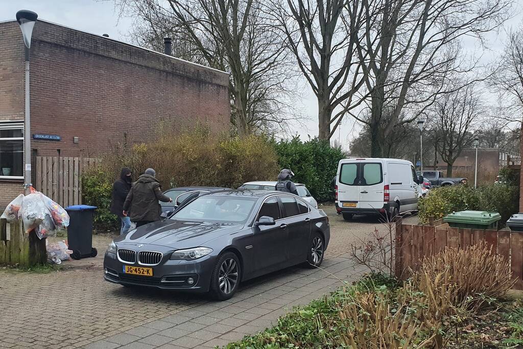 Inval in woning door arrestatieteam