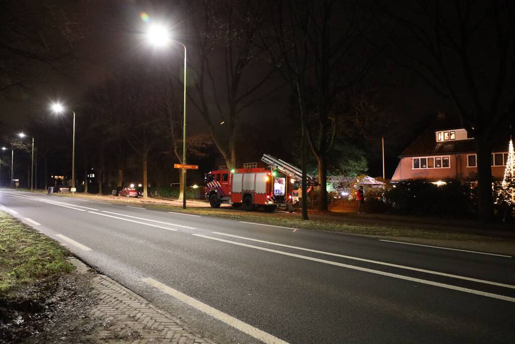 Schoorsteenbrand snel geblust
