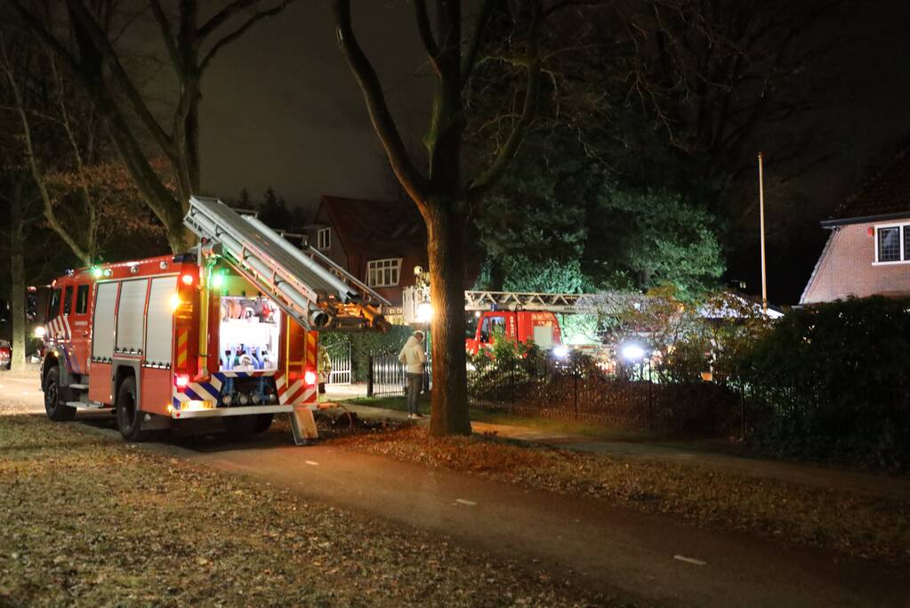 Schoorsteenbrand snel geblust