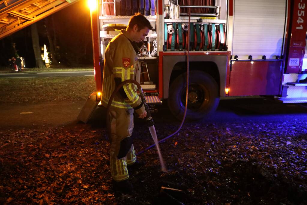 Schoorsteenbrand snel geblust