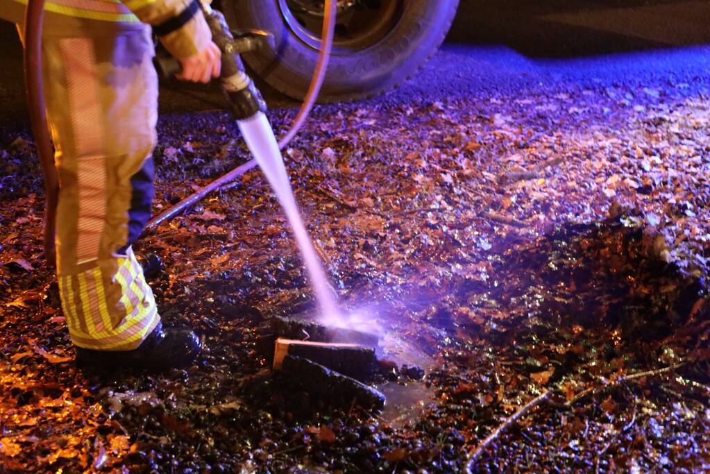 Schoorsteenbrand snel geblust