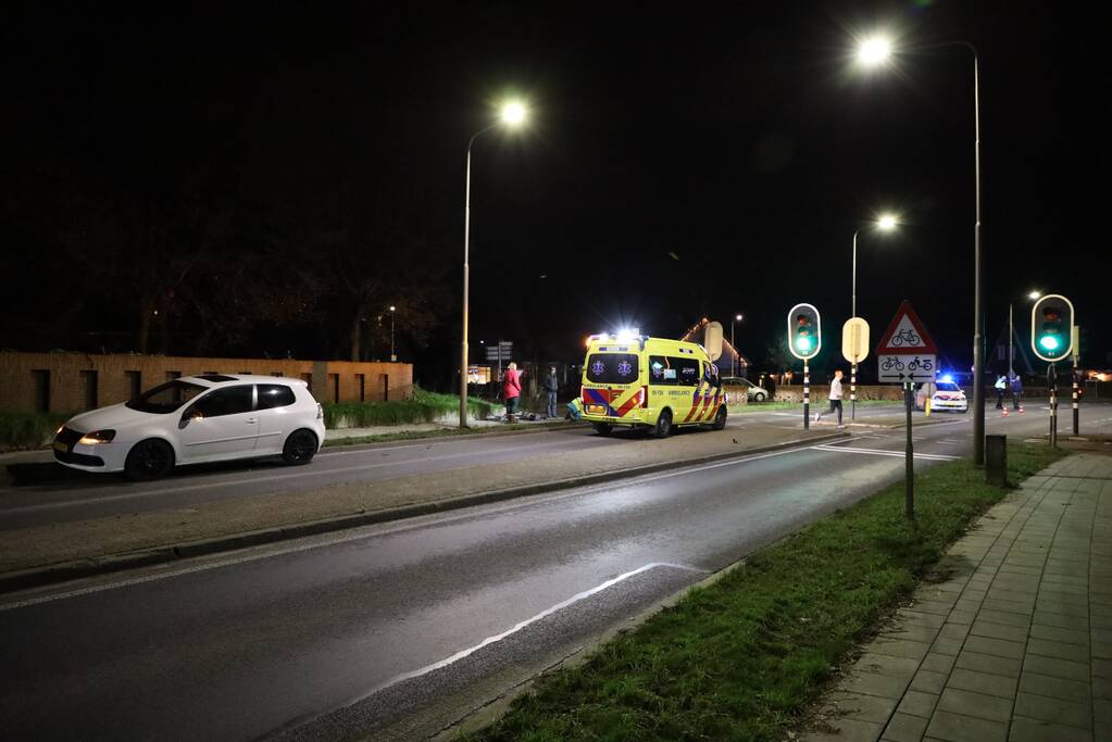 Fietser aangereden door automobilist