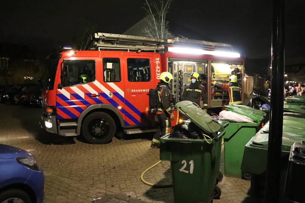 Container in brand gevlogen