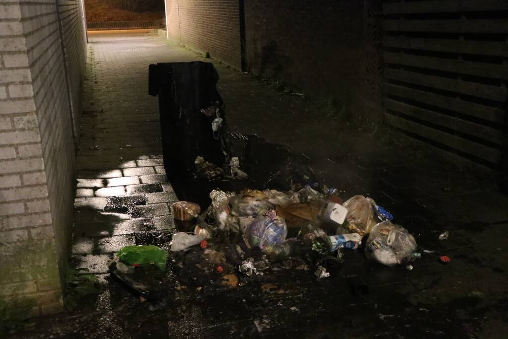 Container in brand gevlogen