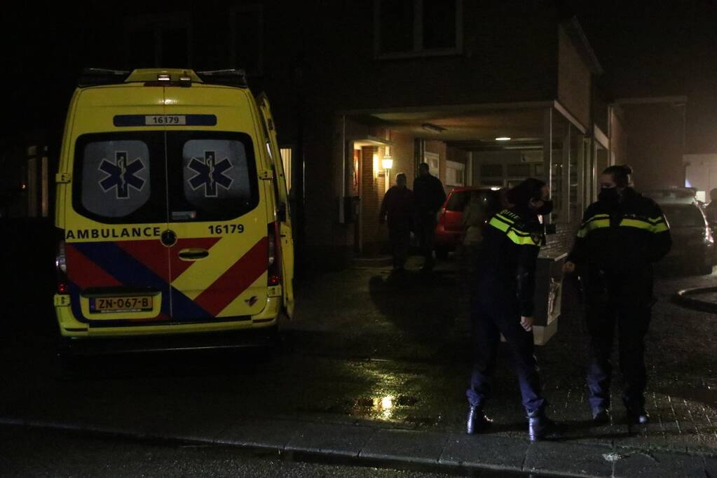 Veel rookontwikkeling bij brand in woning