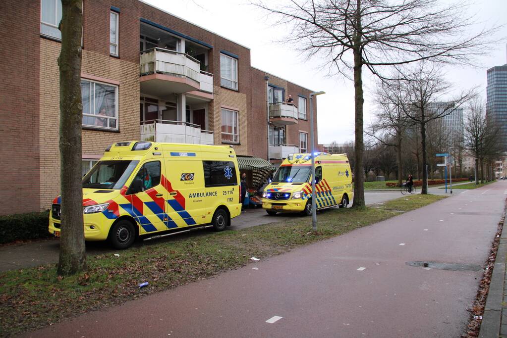 Trauma-arts per traumahelikopter ingevlogen