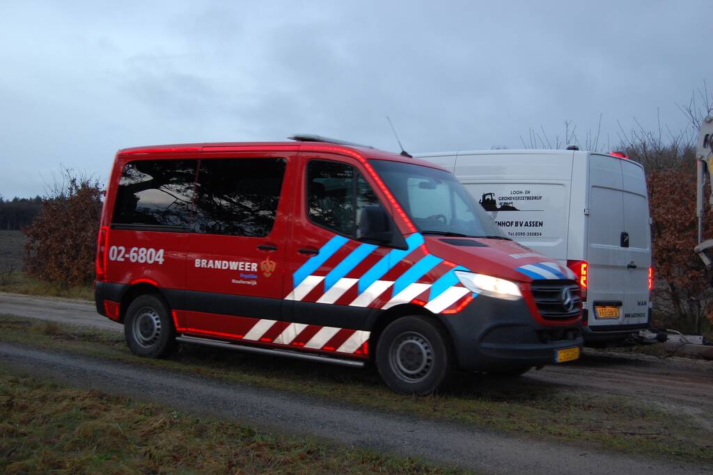 Gaslekkage door werkzaamheden