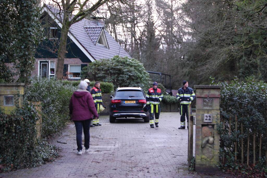 Gaslekkage door werkzaamheden