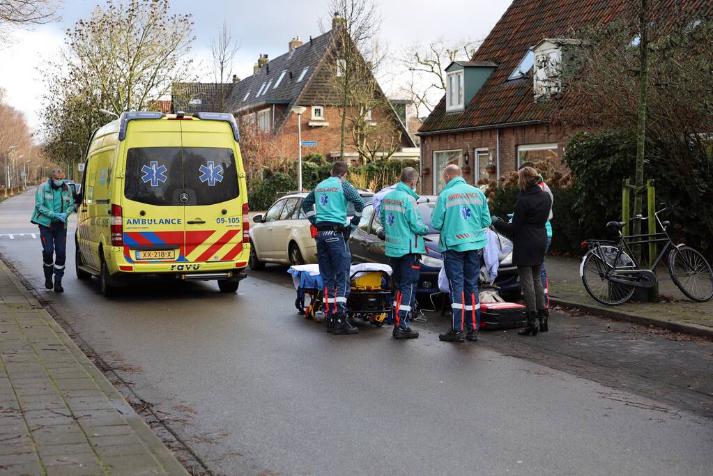 Fietsster gewond na valpartij