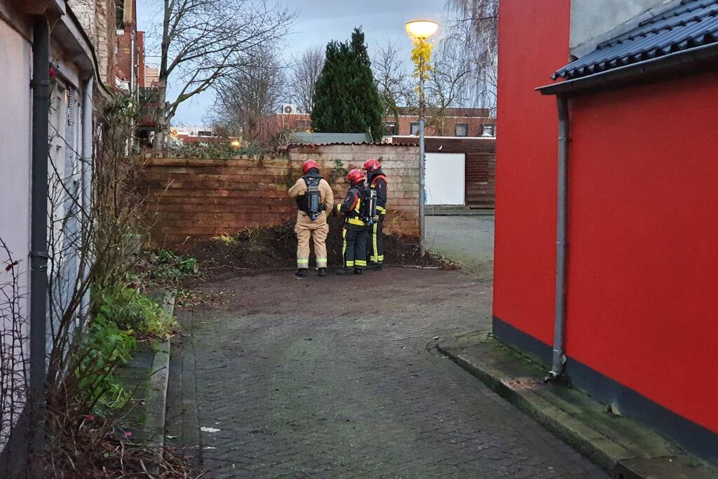Brandweer onderzoekt mogelijke gaslekkage in woning