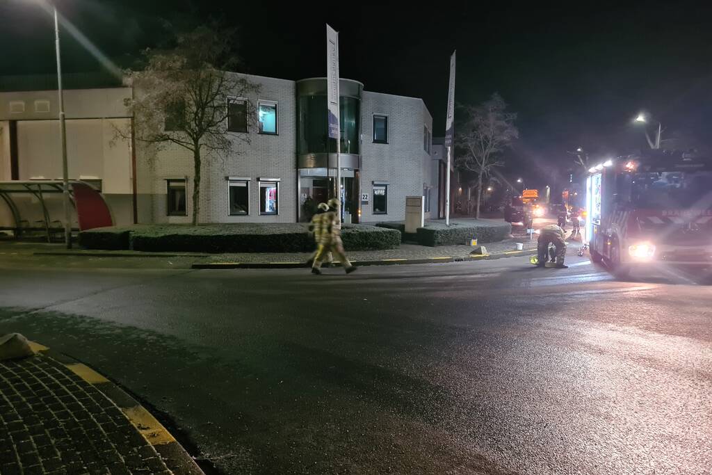 Stoomvorming zorgt voor vermoedde brand