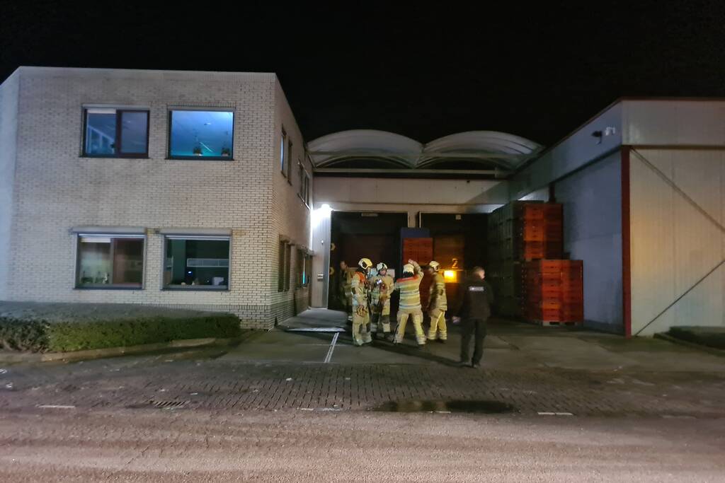 Stoomvorming zorgt voor vermoedde brand